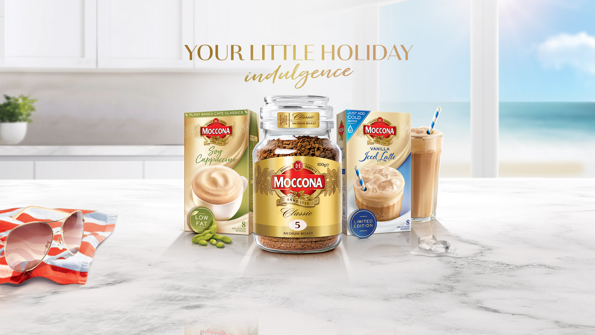 Moccona Holiday Key Visual